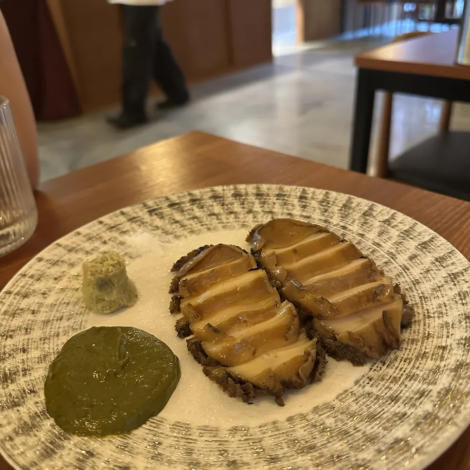 전복술찜 클로즈업