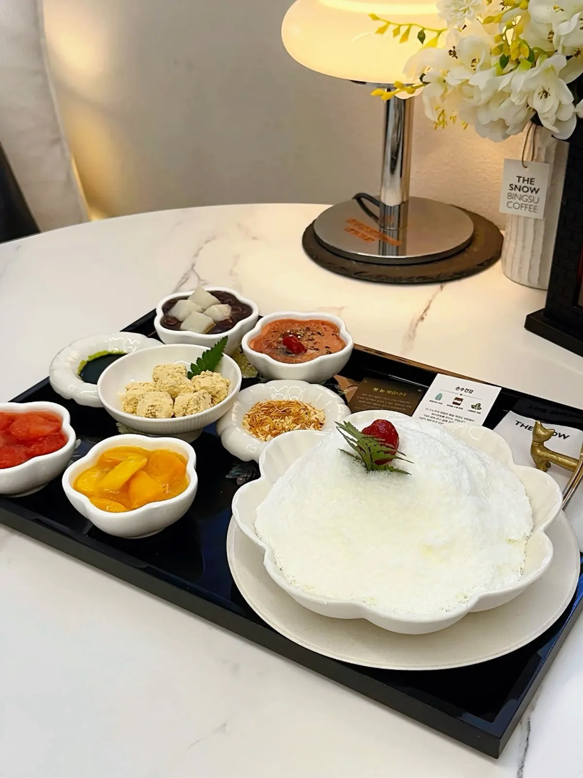 더스노우 대치본점 저당 빙수