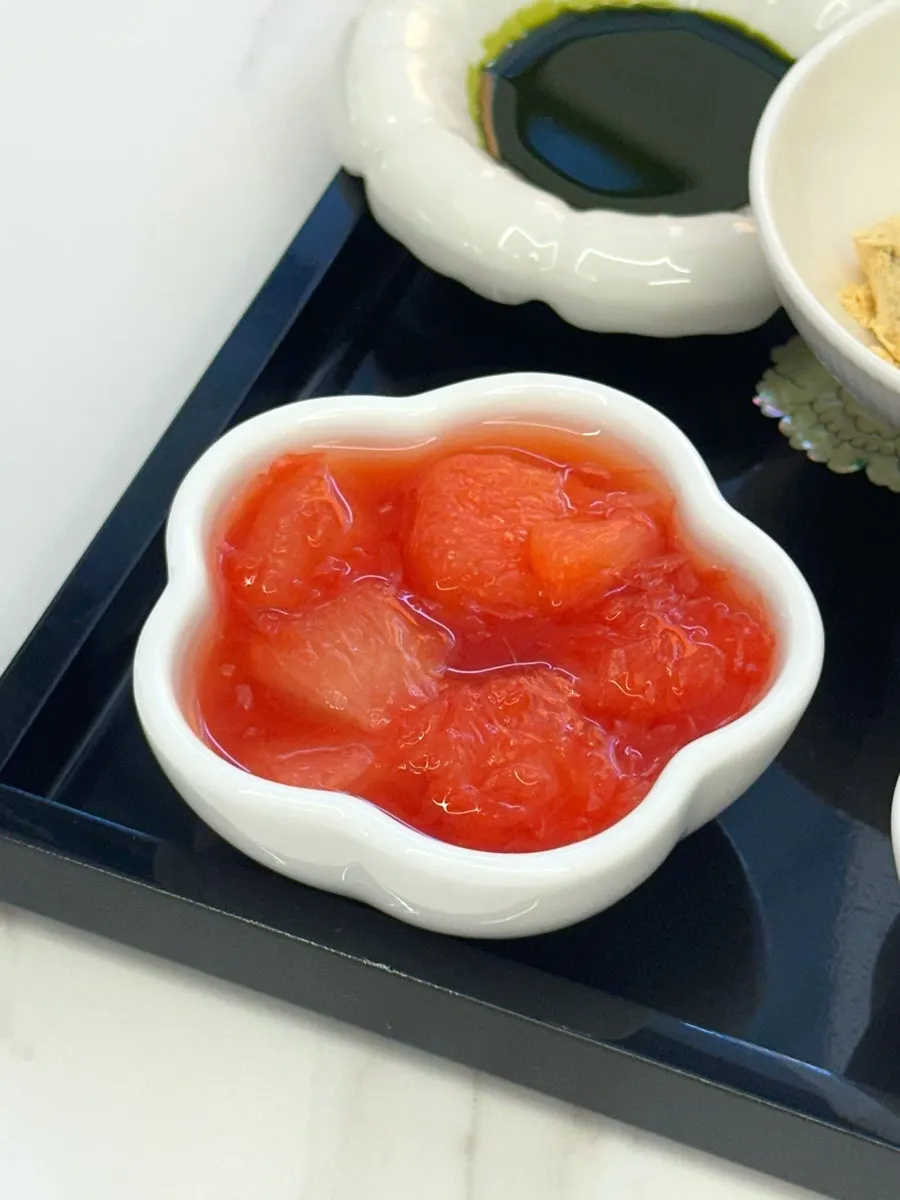 망고 과일청 빙수 토핑