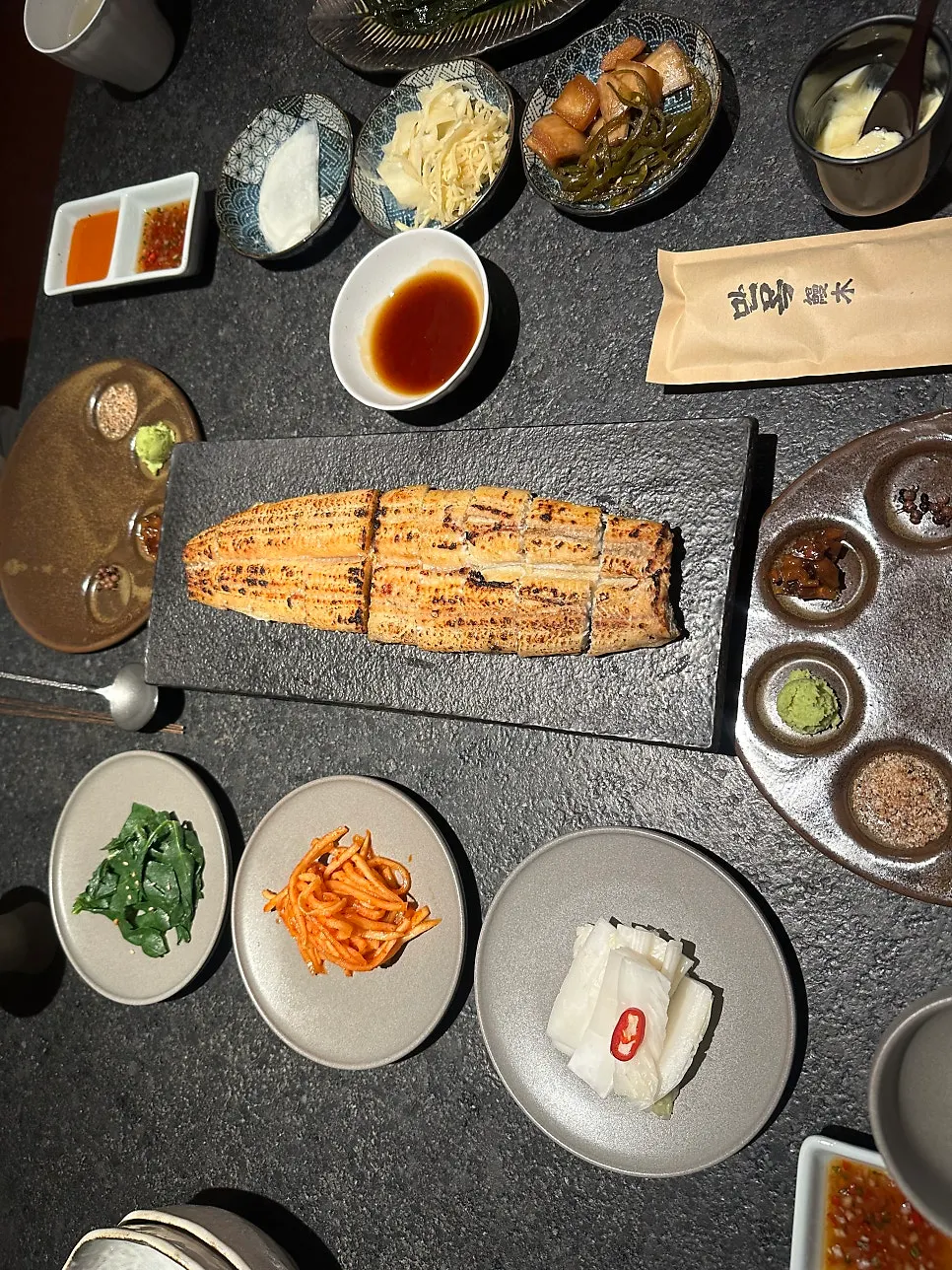 Photo related to Manmok's eel cooking process