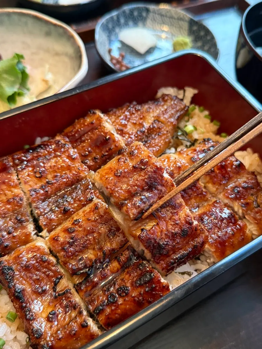 A solo-friendly single-serving eel rice bowl set