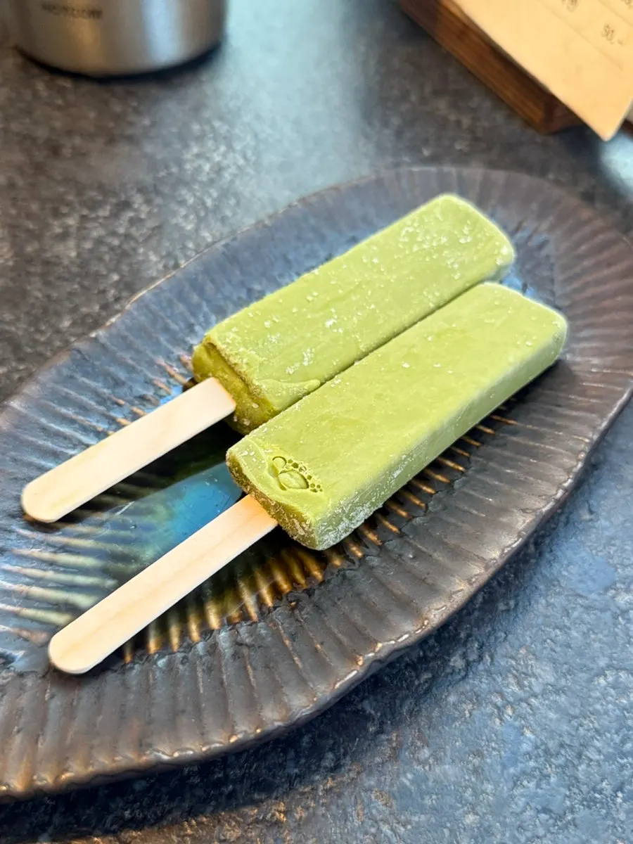Dessert served after the meal at Manmok