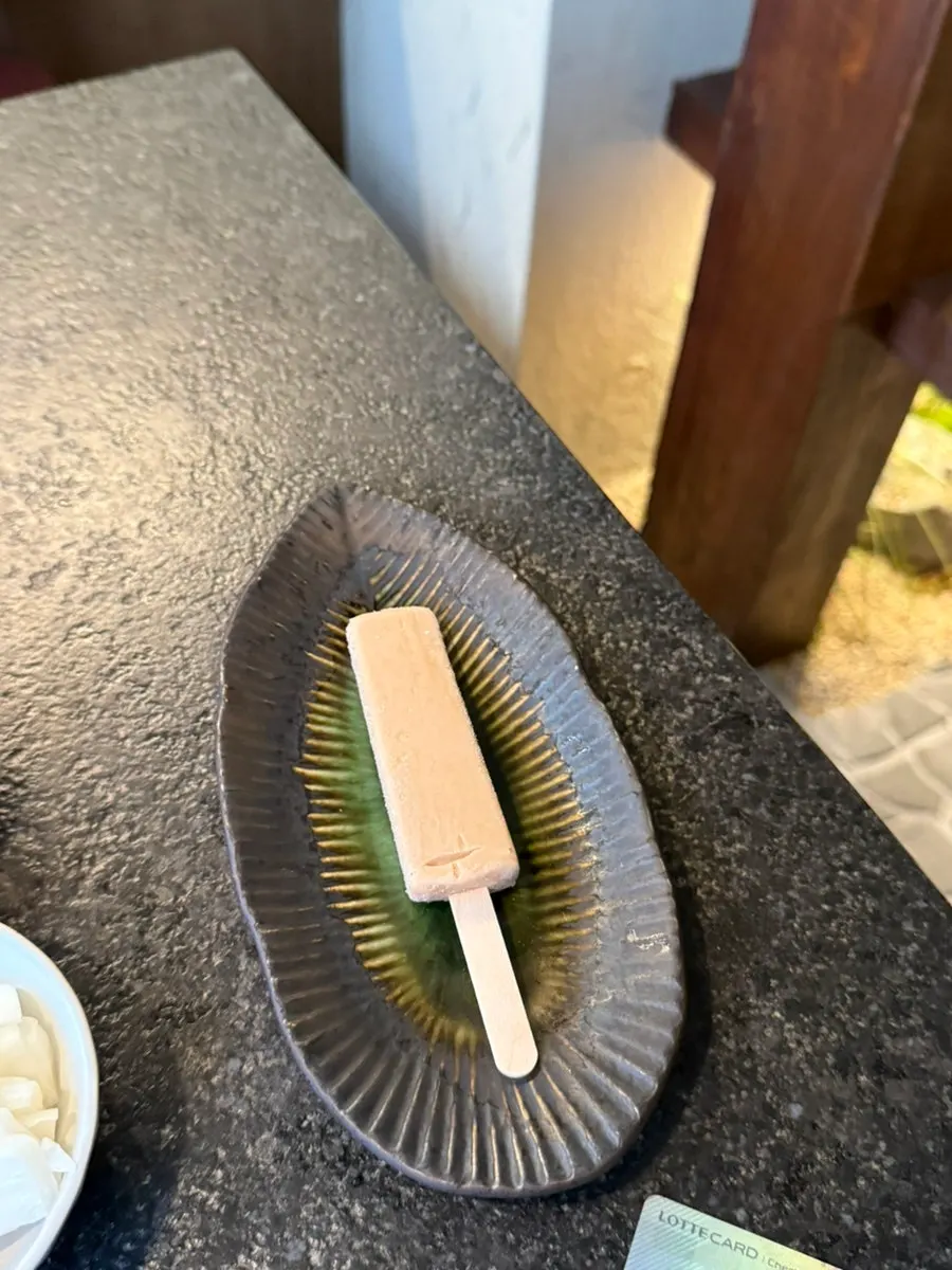 만목 후식 아이스크림
