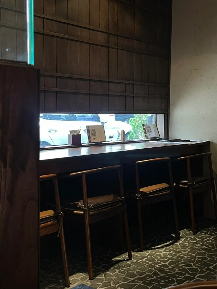 Interior of Manmok with no wait at 2pm