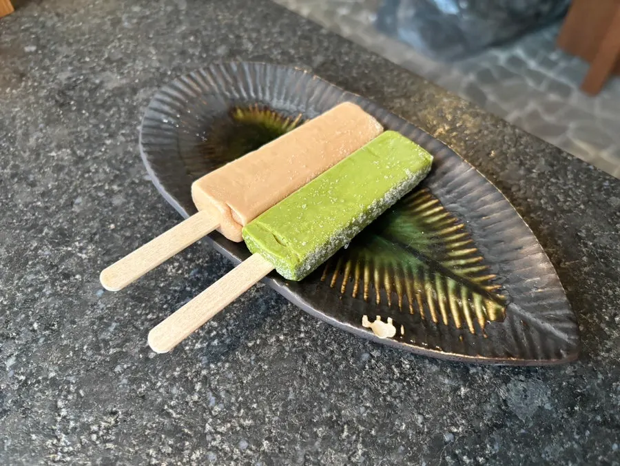 녹차물 부어 만든 장어 오차즈케와 무생채