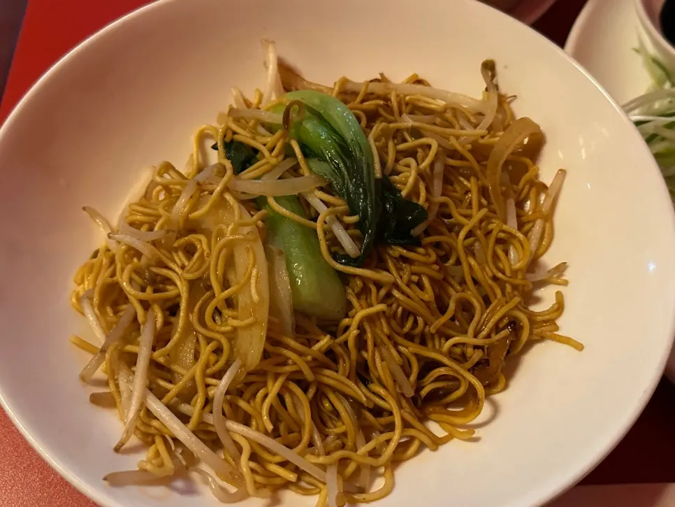 Hong Kong egg noodles received through the review event