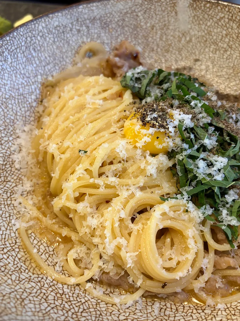 Chadol perilla-leaf perilla-seed pasta