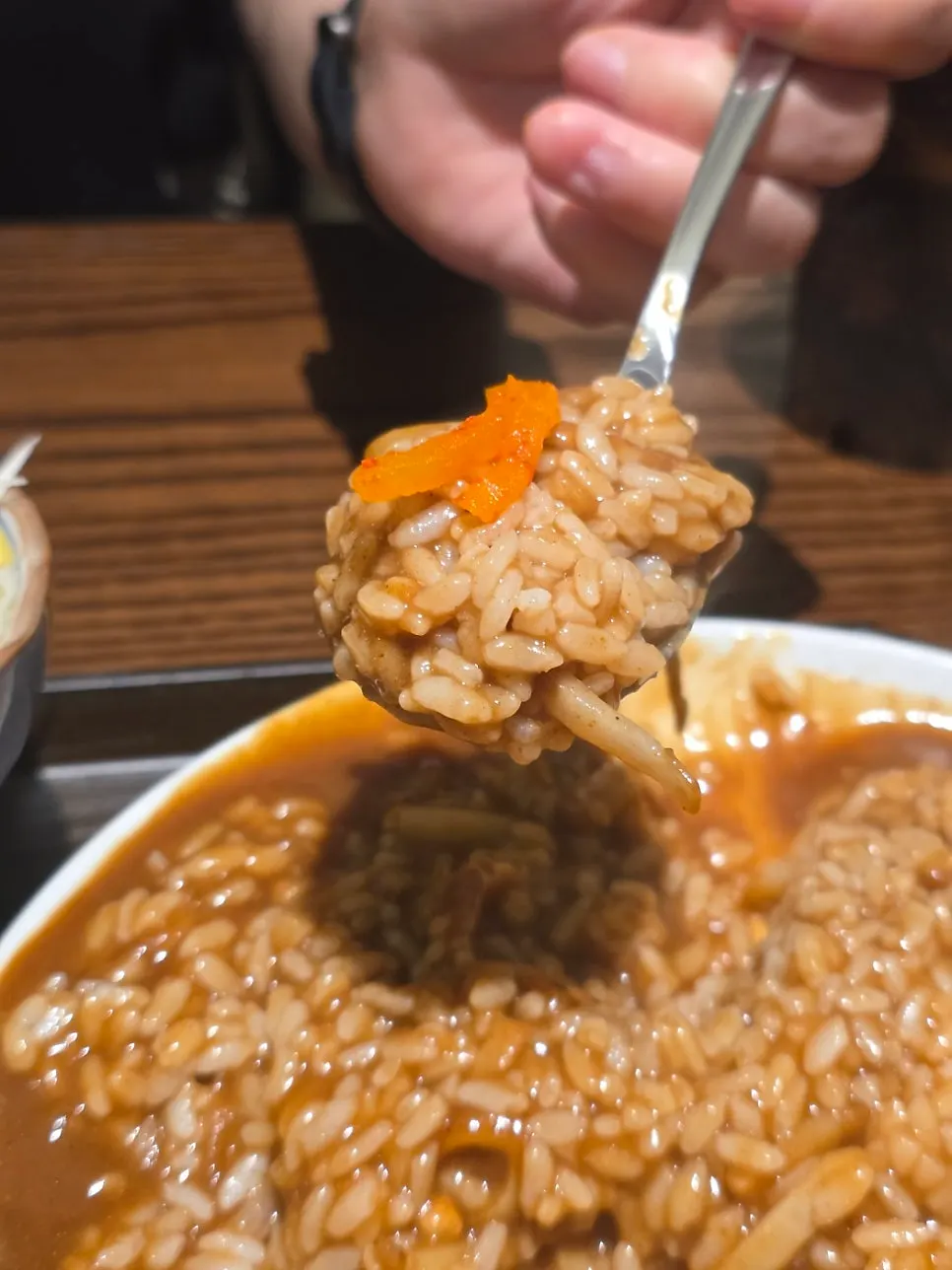 딸과 함께 먹은 선릉역 포테토카레