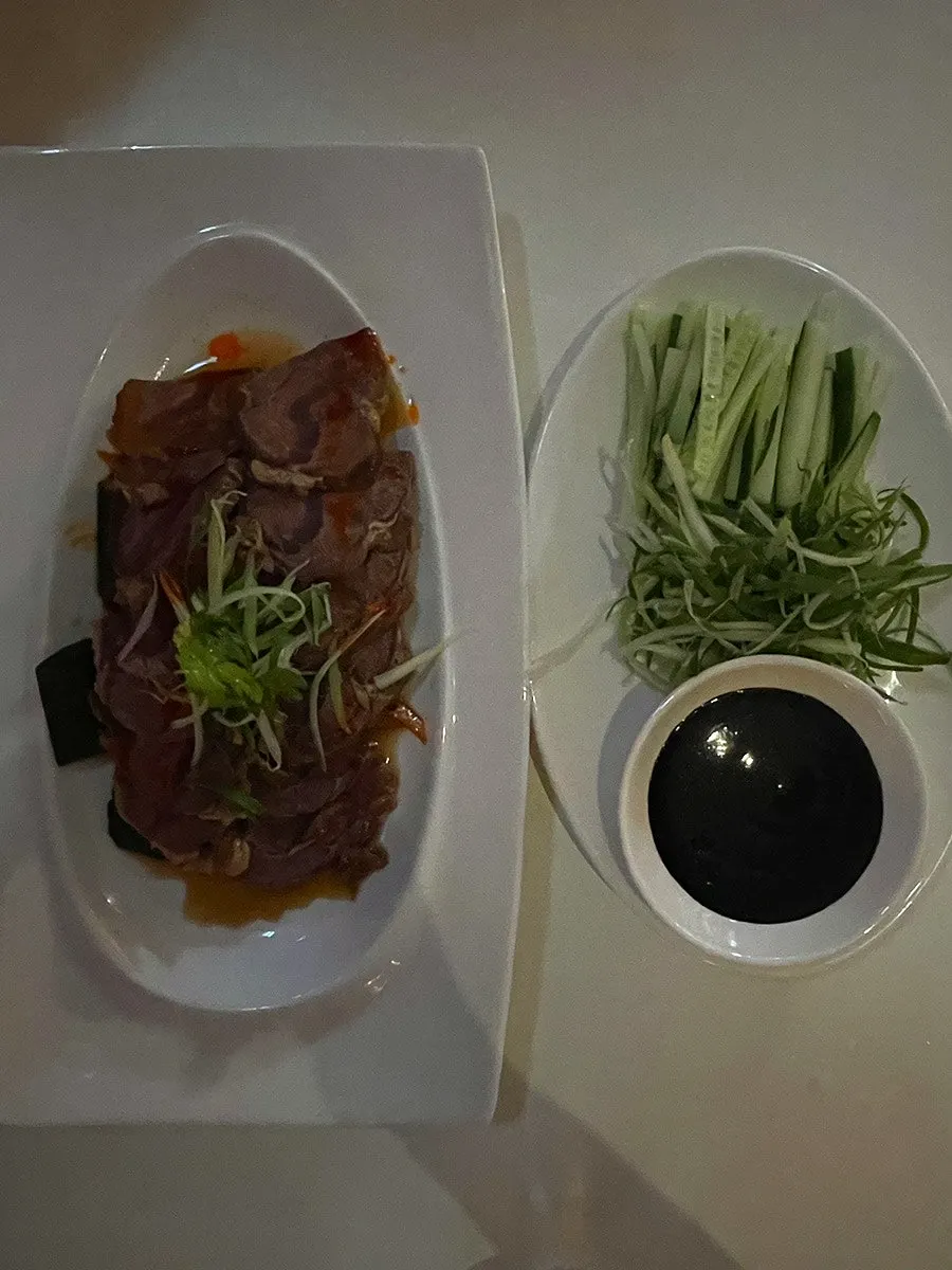 저녁 시간대 매장 분위기