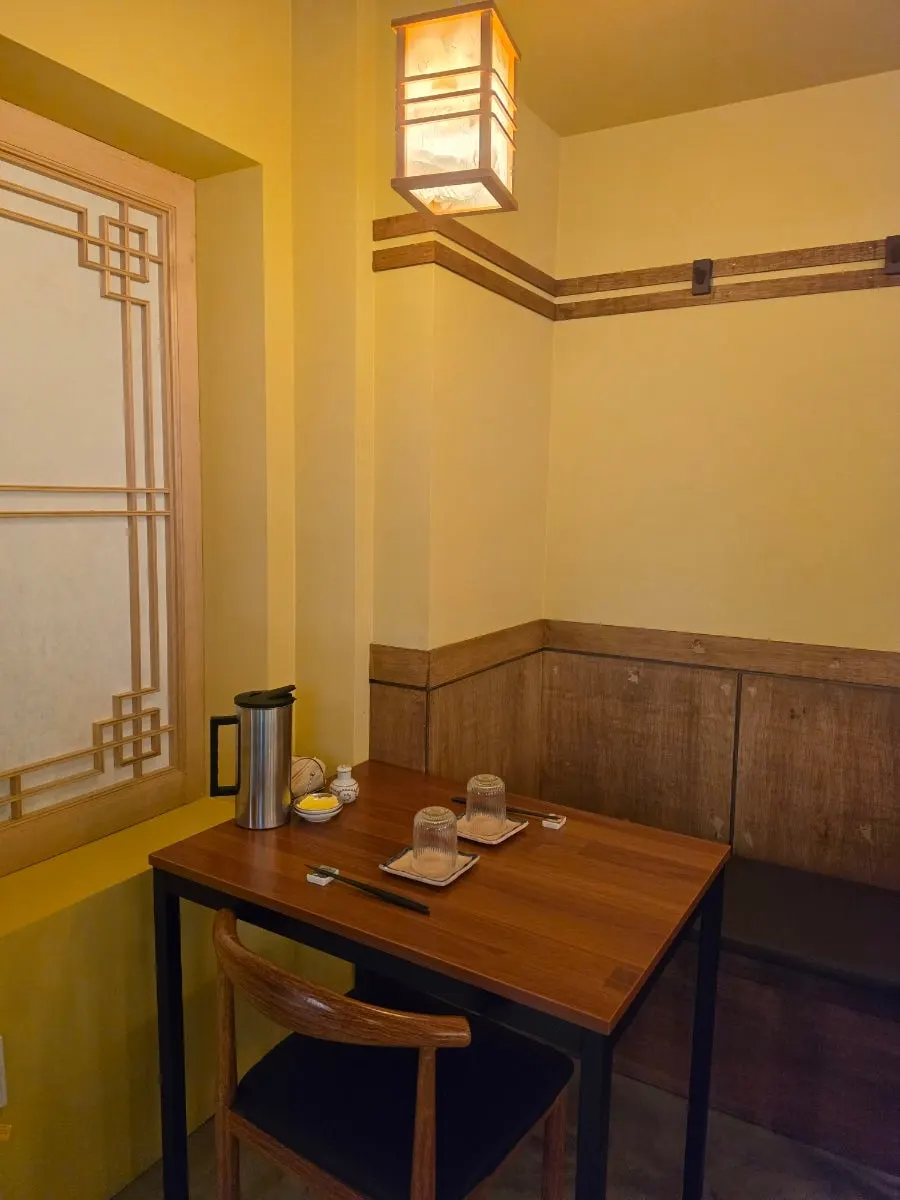Full view of Sakai's izakaya-style interior