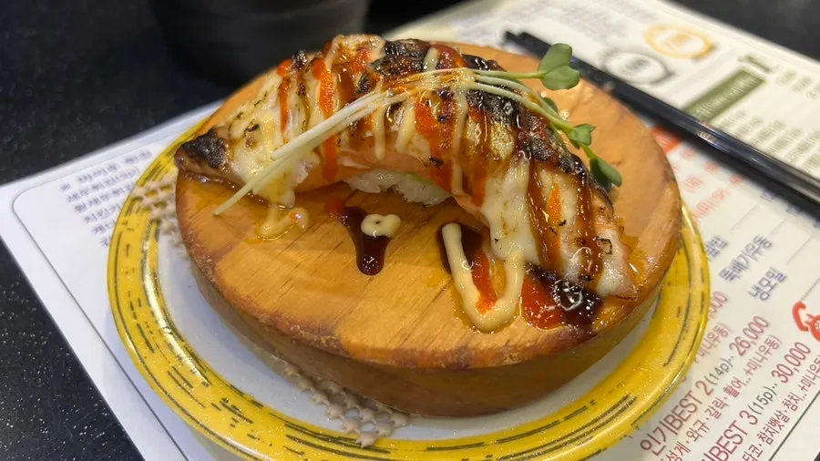 스시마이우 선릉역점 초밥 마무리 사진