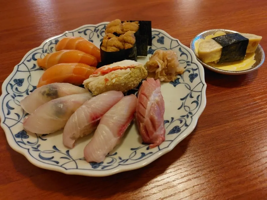 Sign for Sakai, a sushi restaurant in Seolleung