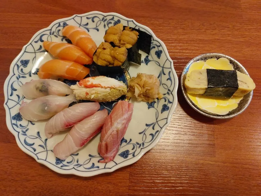 Otoro fatty tuna belly sushi