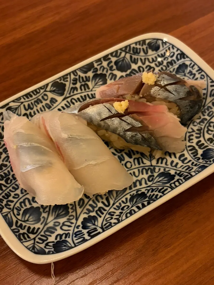 Additional Spanish mackerel and mackerel sushi order