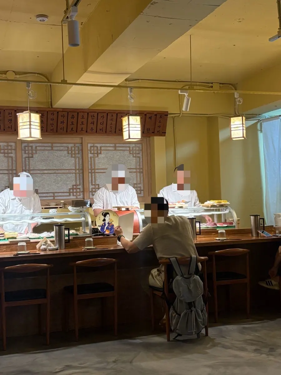 The final spread at Sakai with sushi sakaba vibes