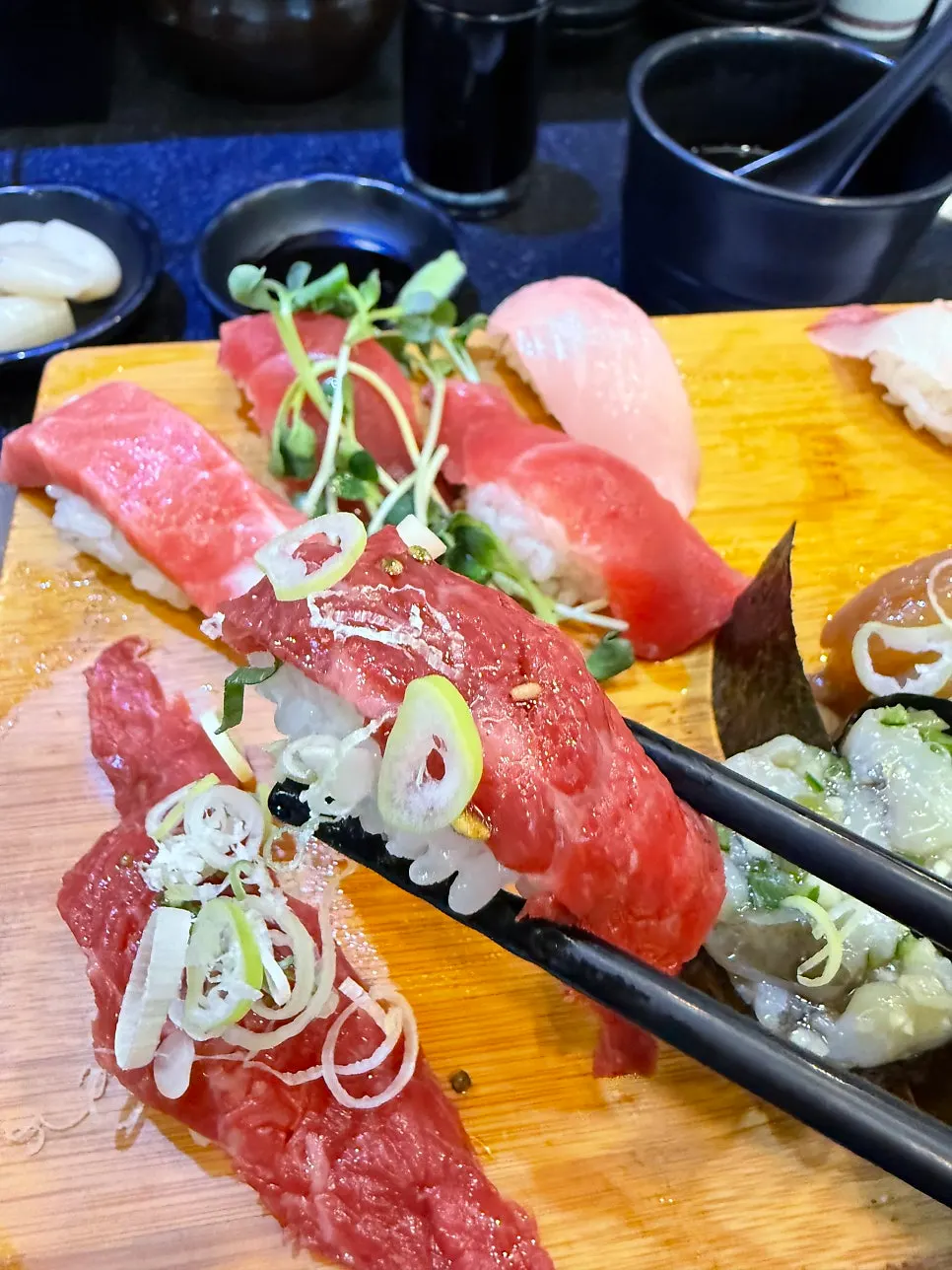 Soft tuna belly sushi