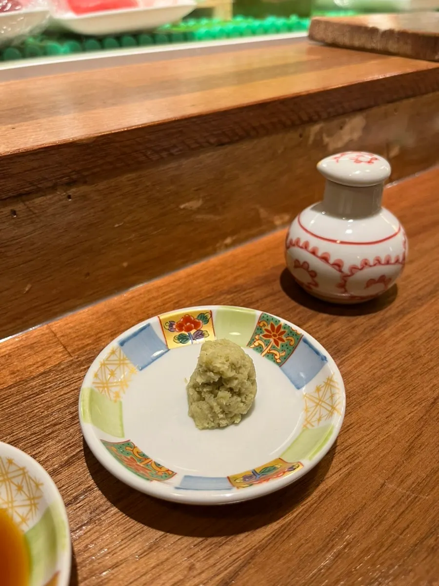 Sea bream (madai) nigiri at Sakai