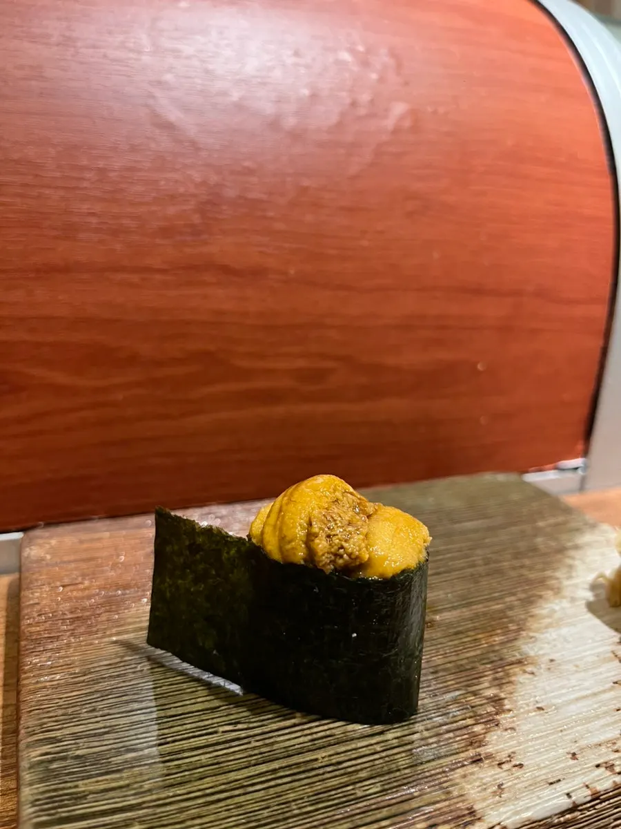 Gizzard shad (kohada) sushi at Sakai