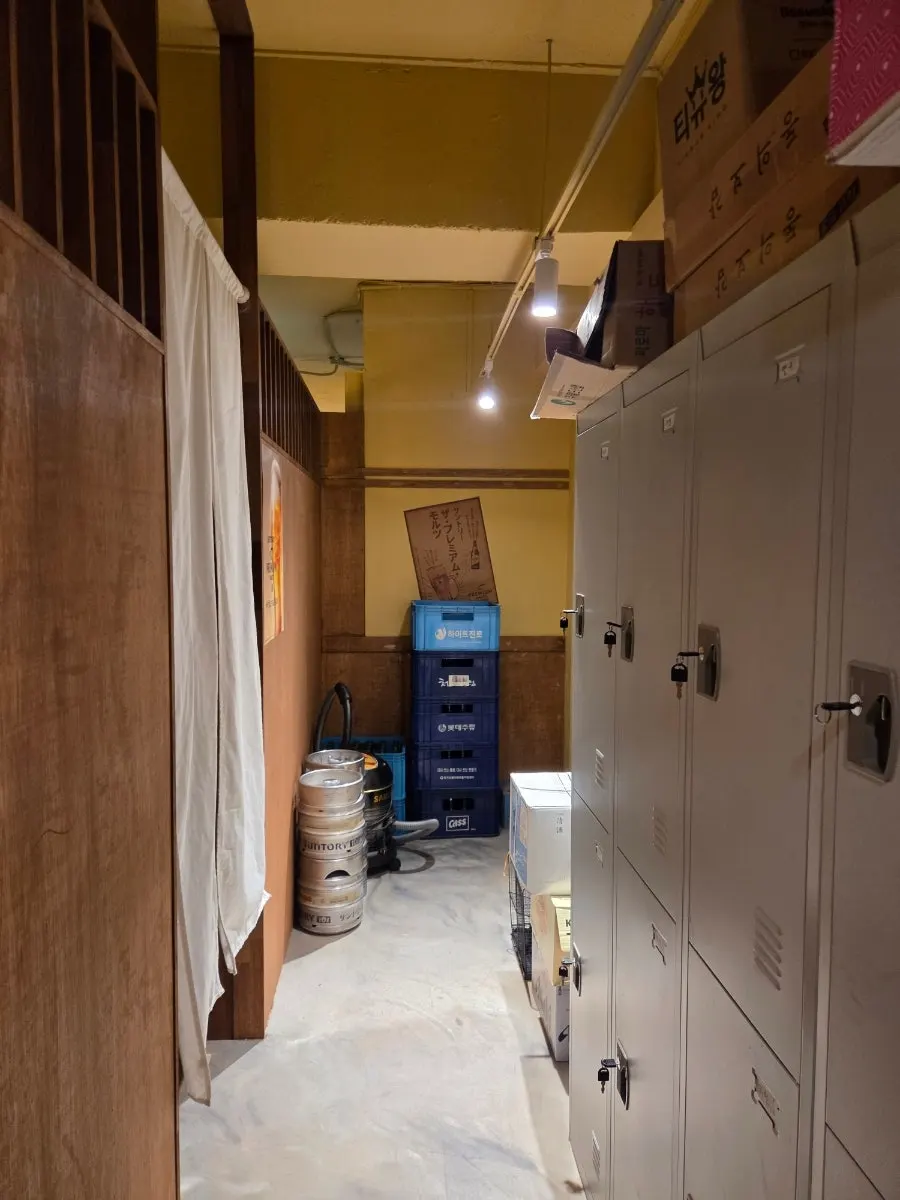 Sakai's slightly hidden entrance