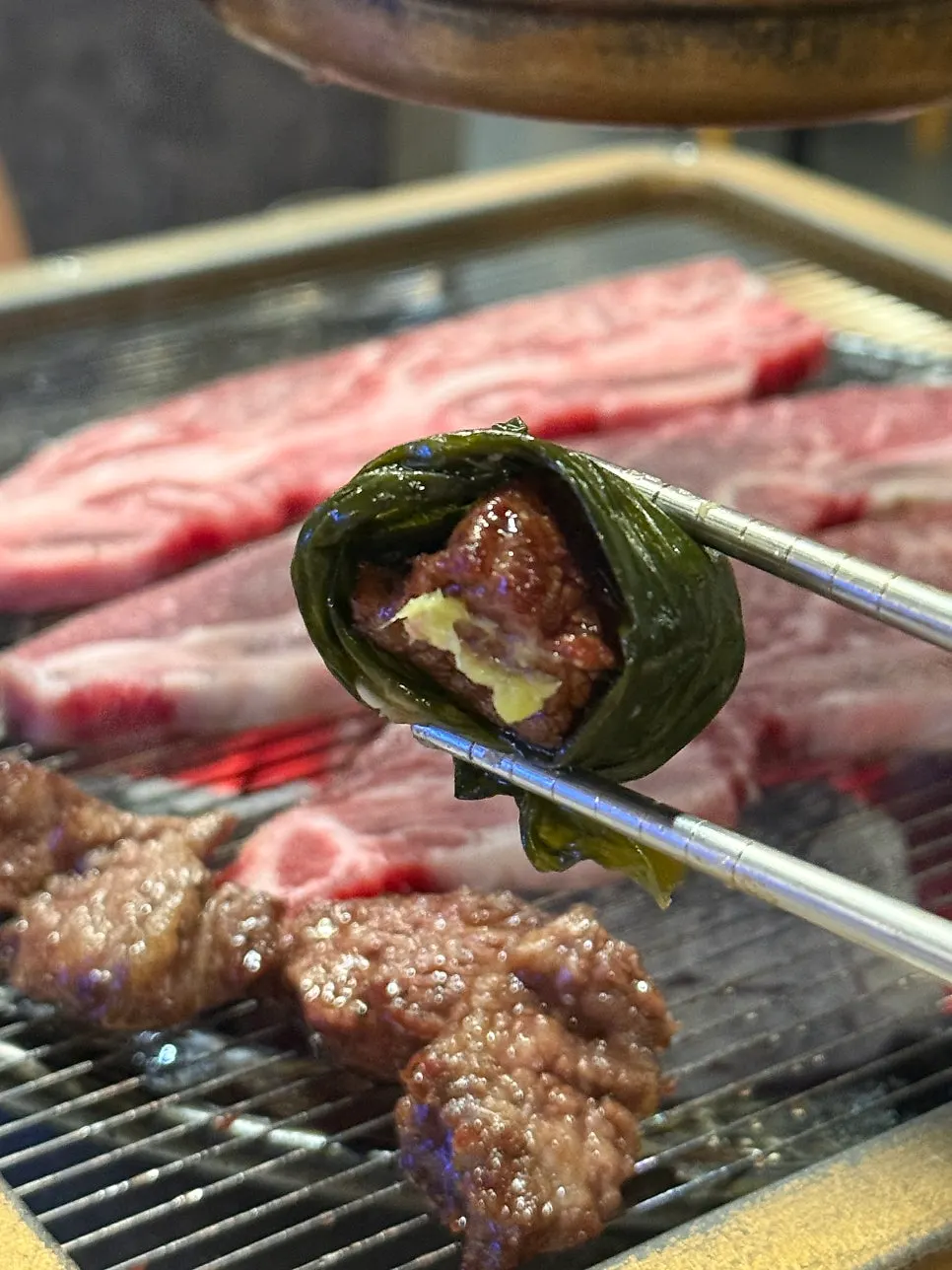 Grilled diced flower galbi