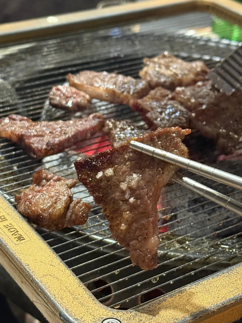 LA galbi grilled second