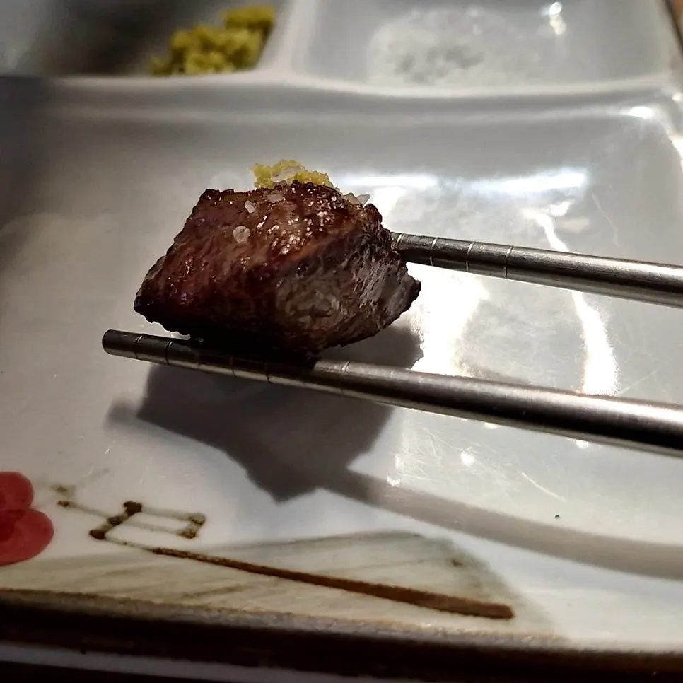 Hanwoo beef spread eaten at Uno