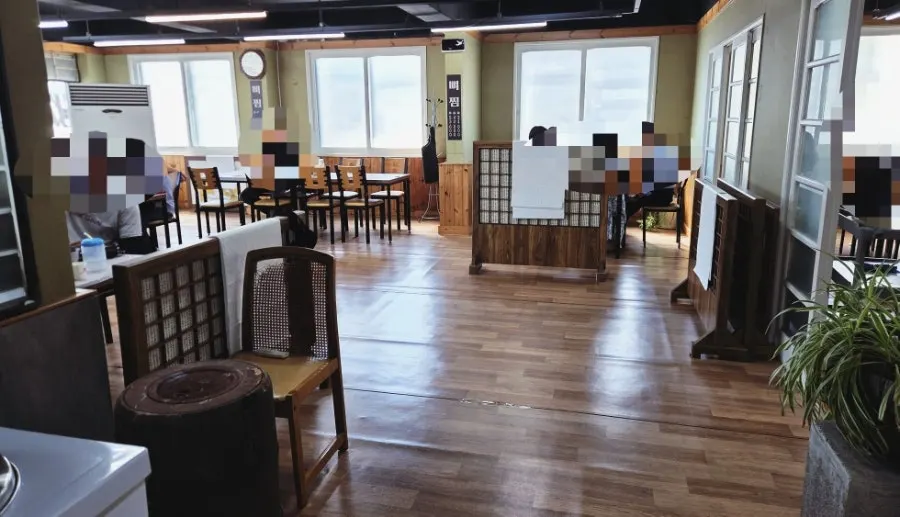 섬마을 아구찜 매장 외관 간판