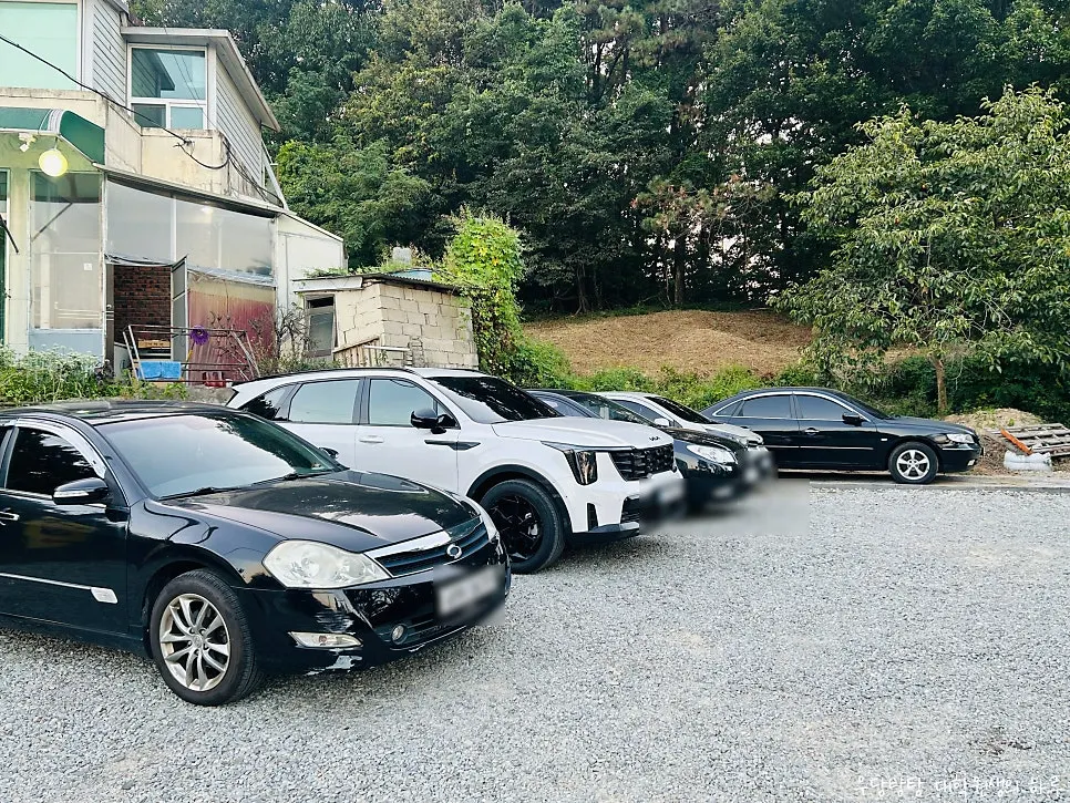 도보 3분 거리에 있는 섬마을 전용 주차장