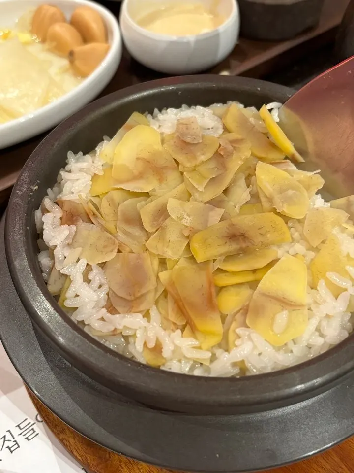 Jar sundubu jjigae loaded with soft tofu