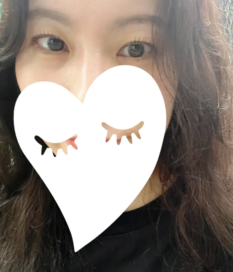 자연스럽게 올라간 속눈썹펌 비포 애프터
