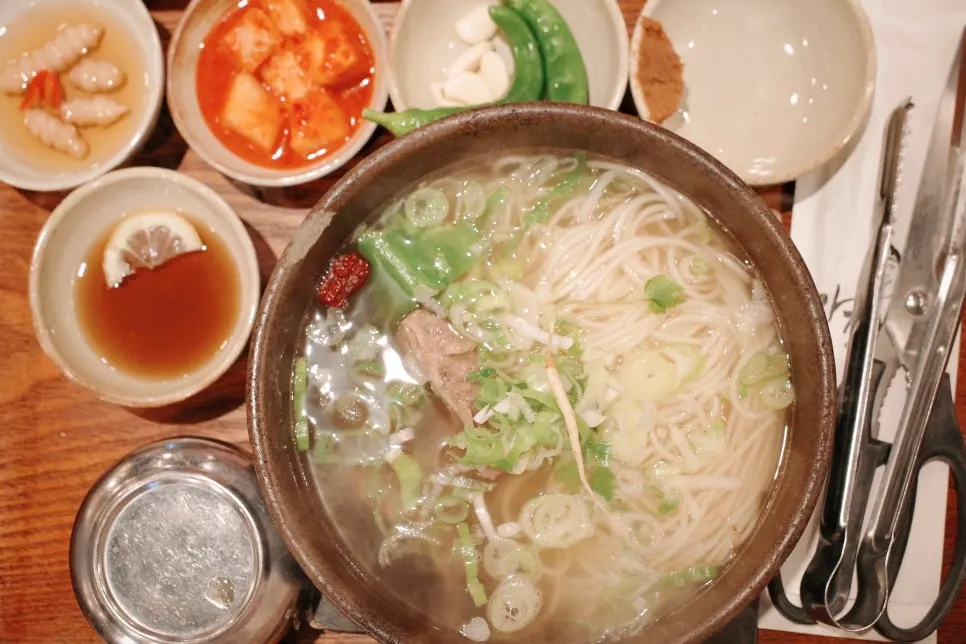 강갈비탕 갈비국수
