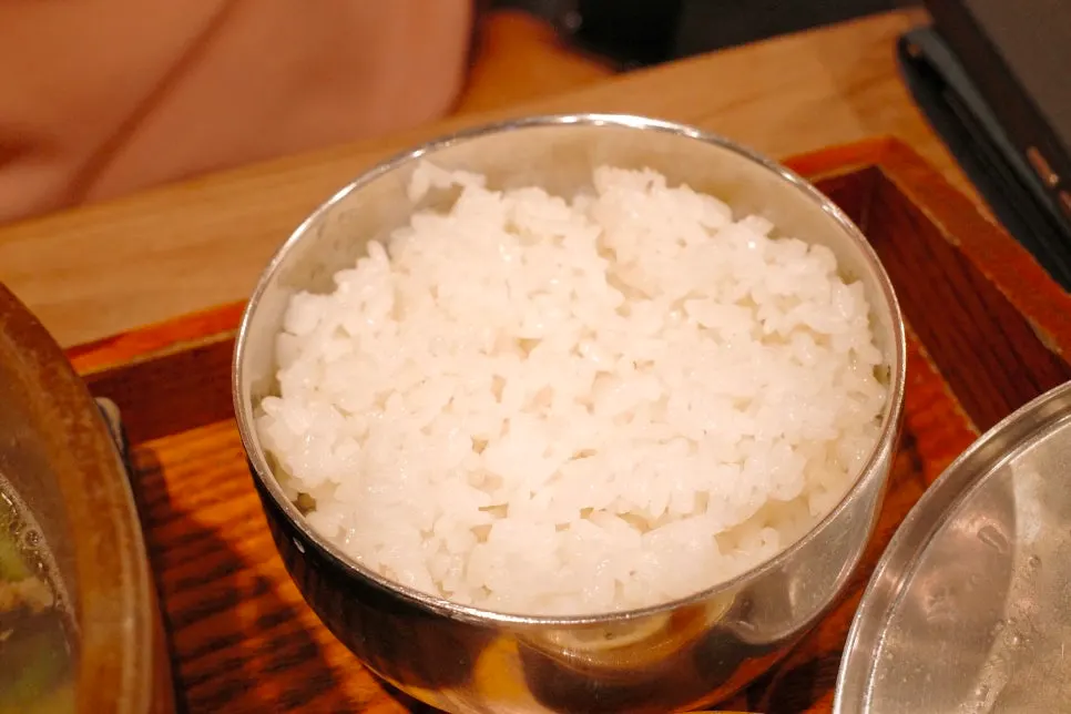 당면이 들어간 갈비탕