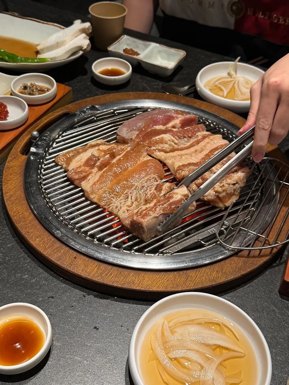 Marinated pork rib soaked in sauce