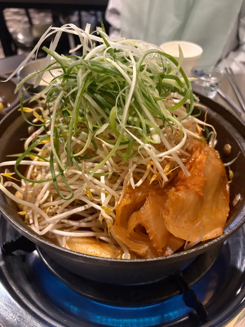 Interior of Sinchon Yangpuni Seomyeon Main Branch, a galbijjim specialty restaurant
