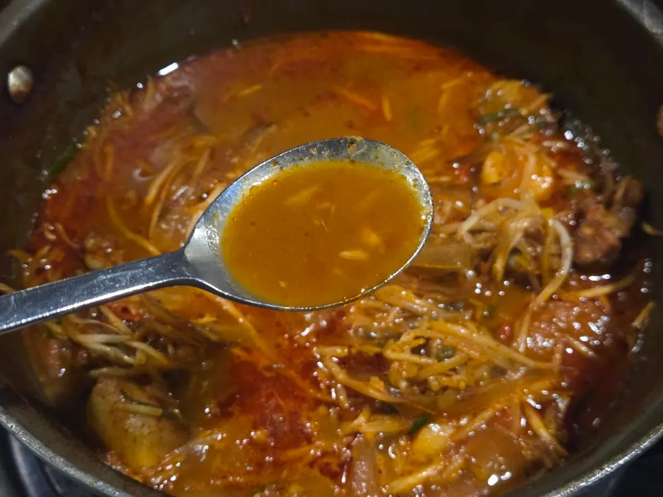 서면 갈비찜 통가래떡과 갈릭마요 조합, 신촌양푼이