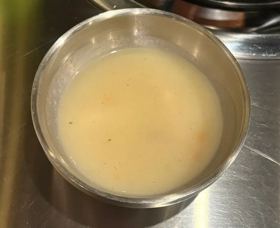 Full spread of basic side dishes on the table