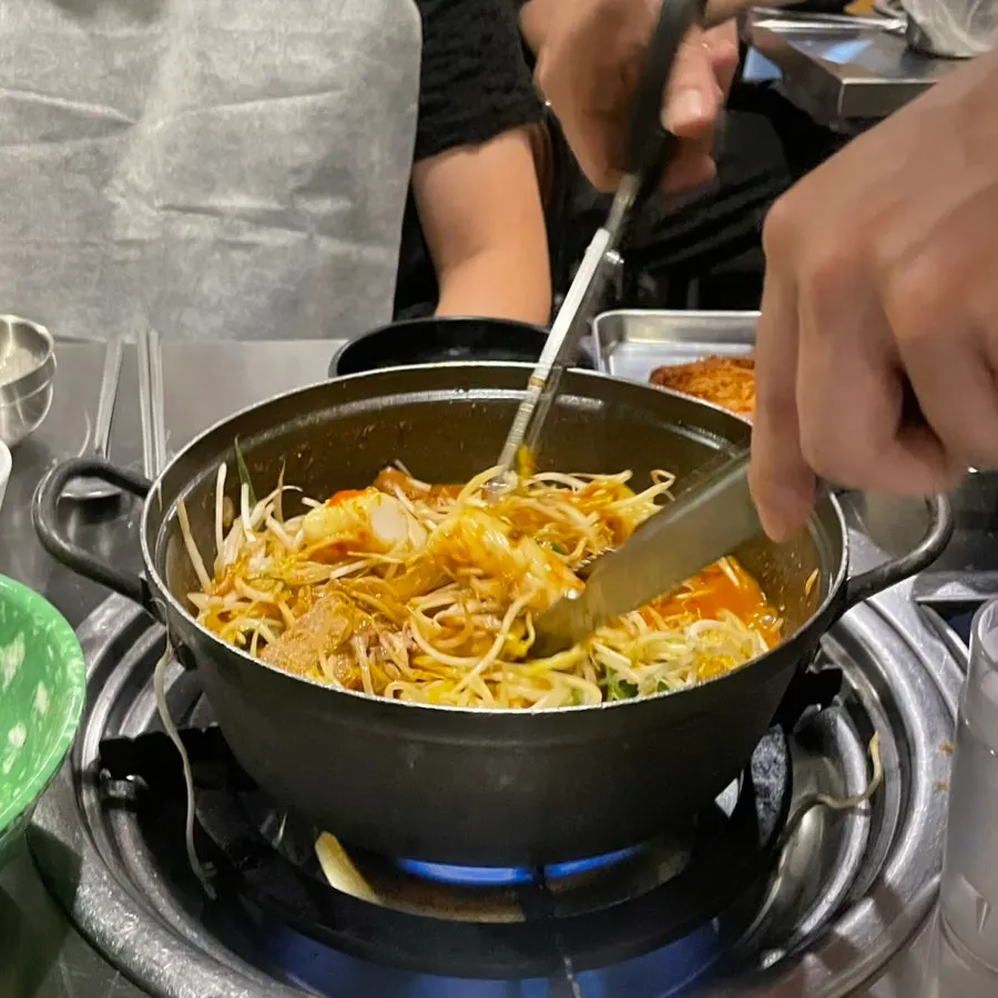 사장님이 손질해 뼈를 분리한 갈비살