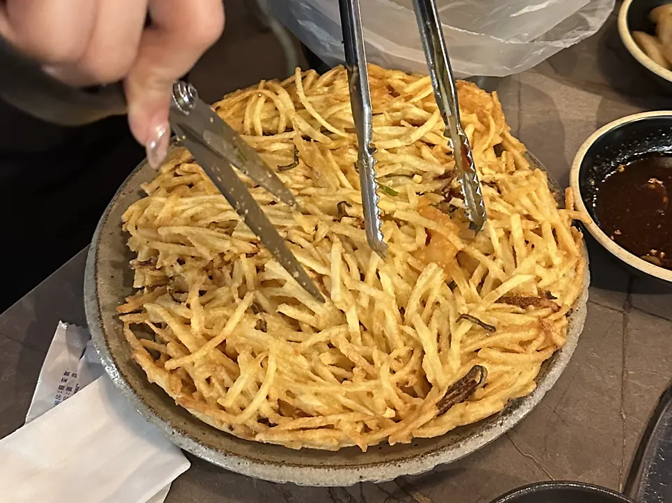 신촌양푼이 사이드 해물감자전