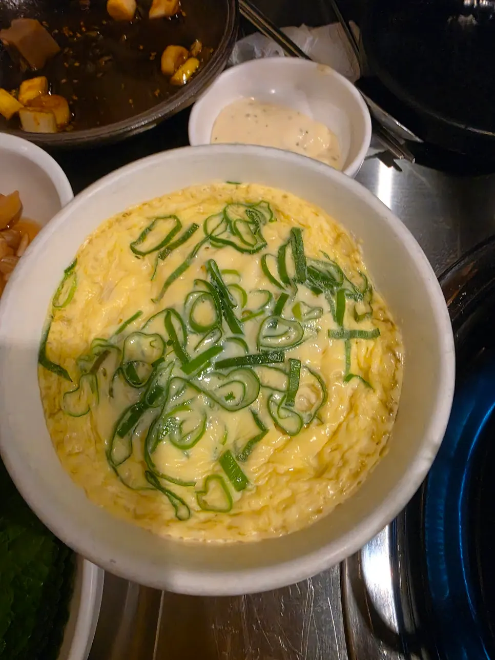 포슬하게 부풀어 오른 계란찜
