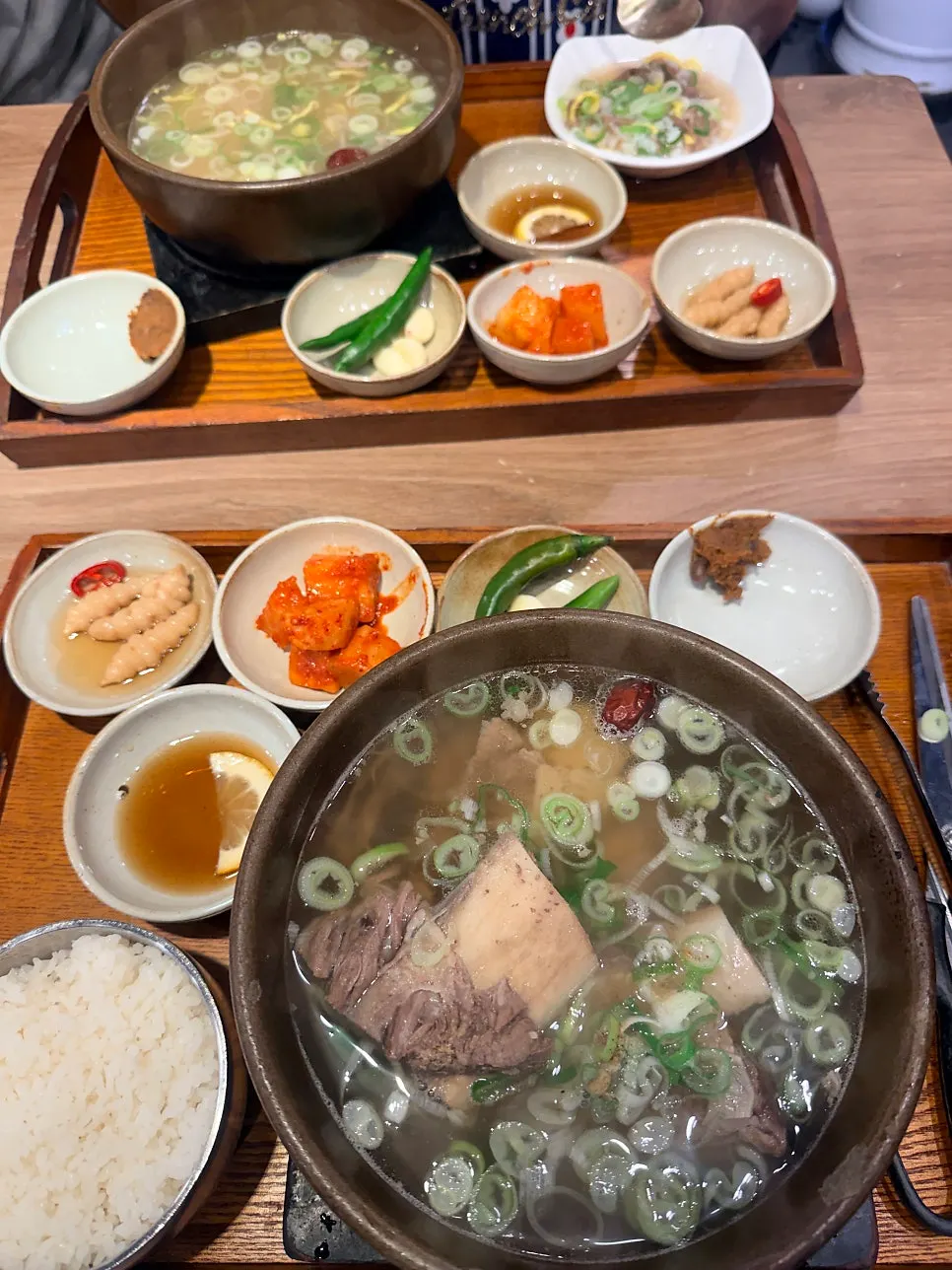 Menu and price list at Gang Galbitang Seomyeon
