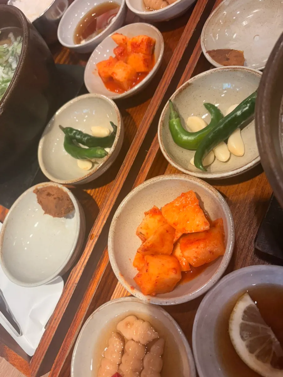 Galbitang served bubbling hot in a stone pot