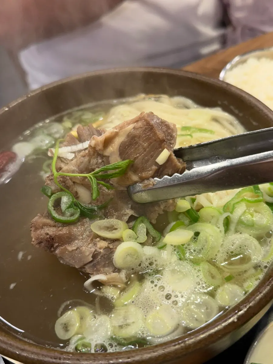 Basic Gang Galbitang packed with short ribs