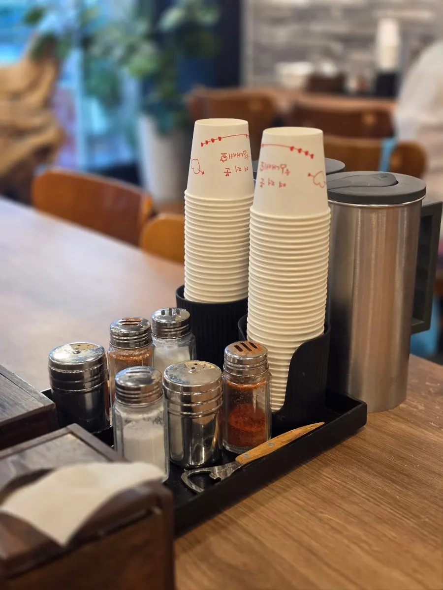Ordering information at Gang Galbitang