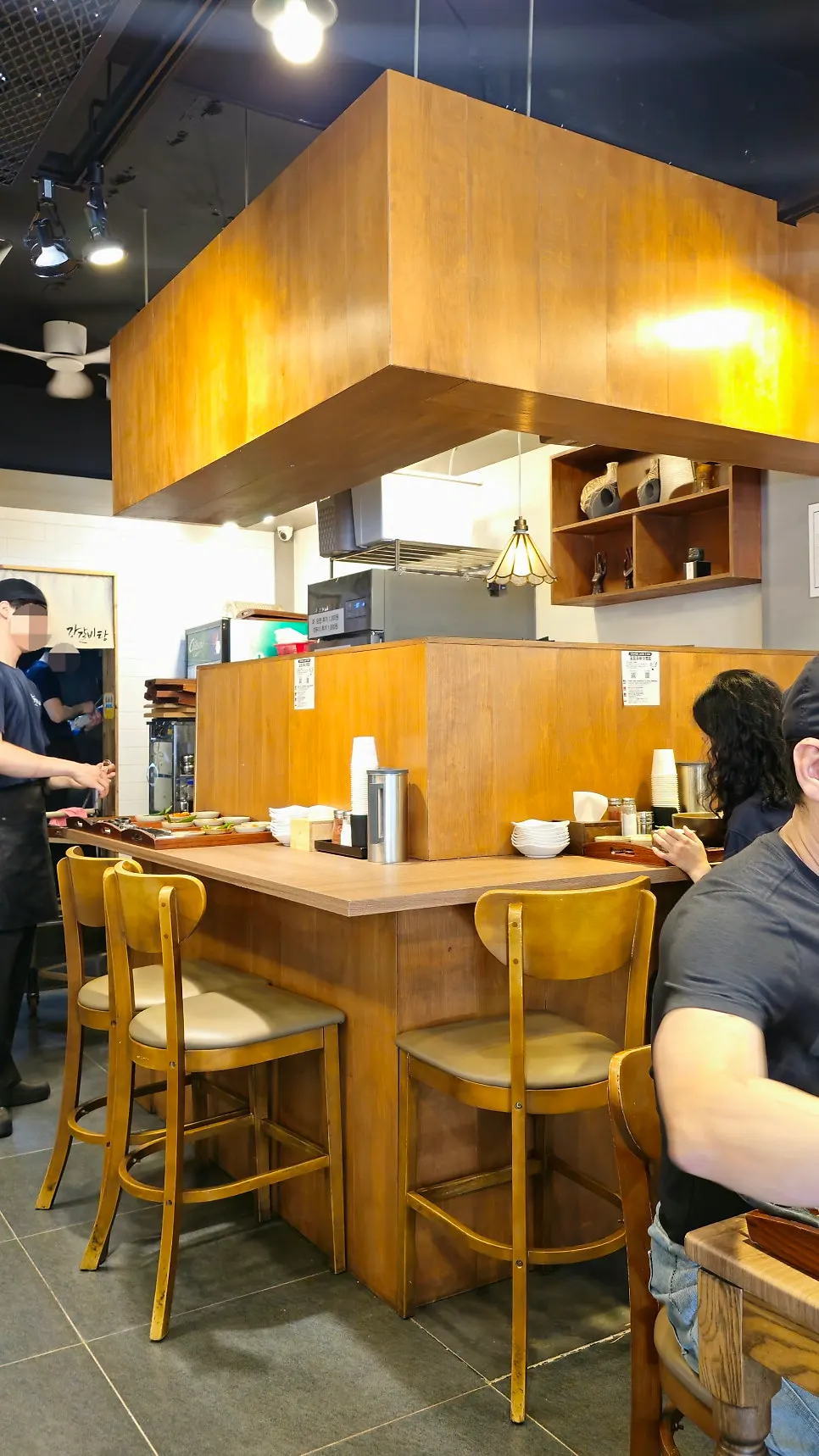 강갈비탕 기본 반찬 한 상