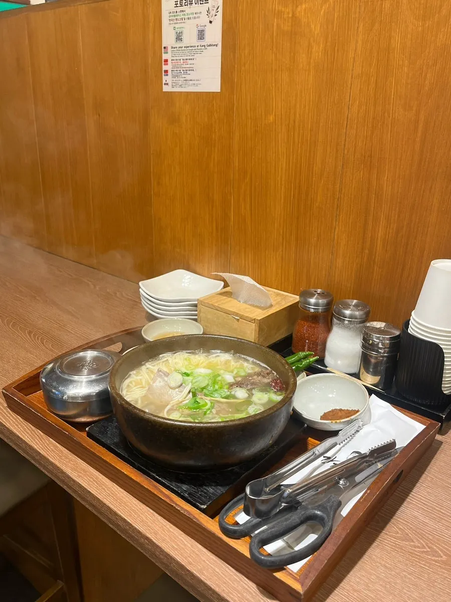 Signature galbitang at Gang Galbitang Seomyeon
