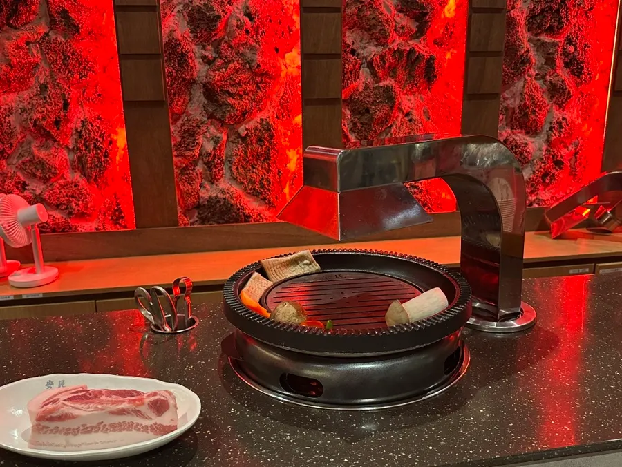 Set de media pieza con samgyeopsal, moksal y corteza