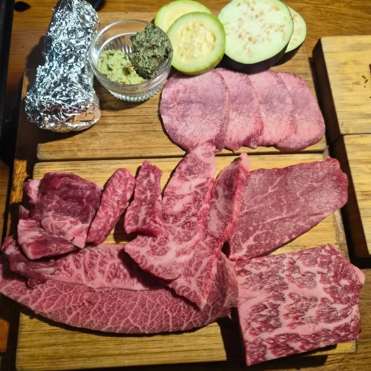 우시야 서면점 A코스 한우 요리
