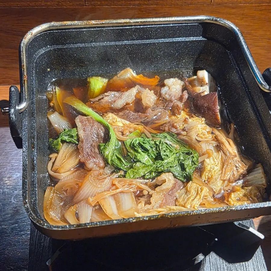 Marinated grilled Korean beef oxtail