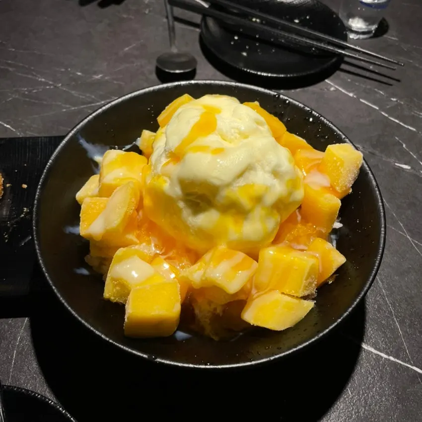 유망주 서면점 망고빙수 한 그릇