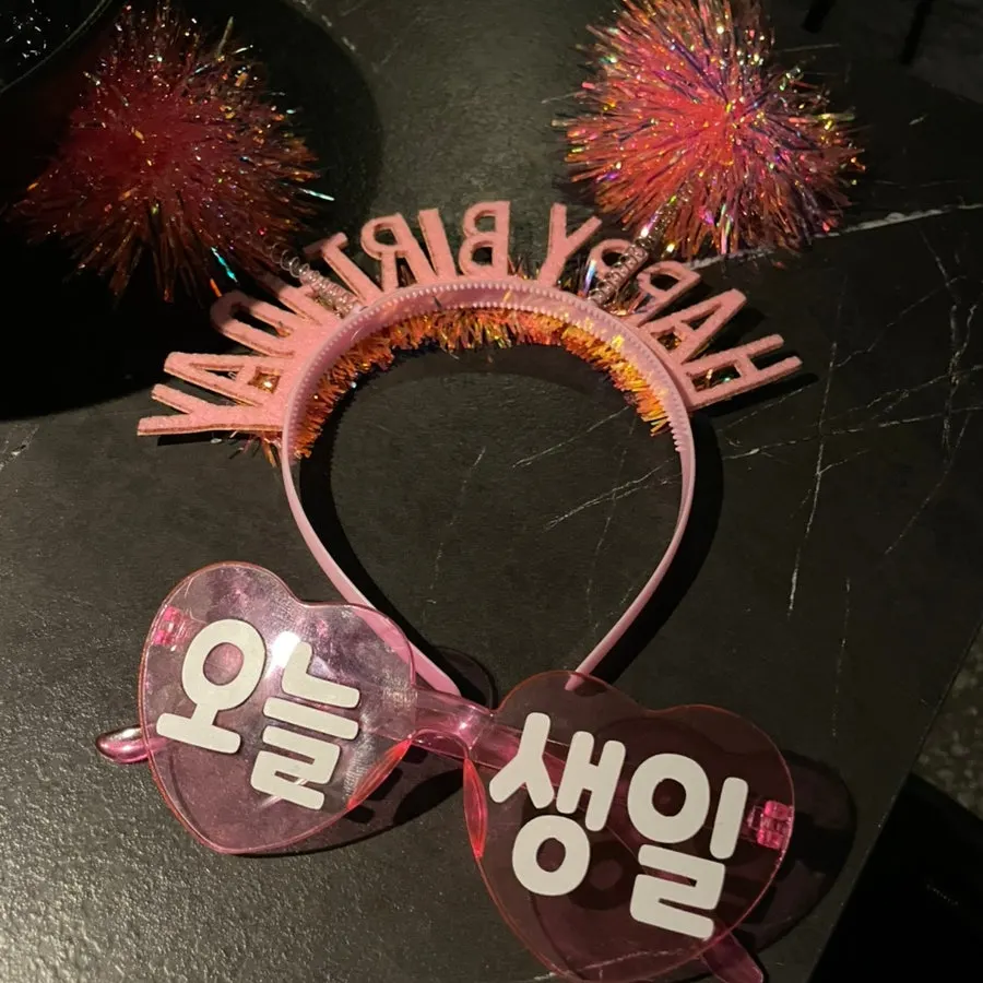 유망주 서면점 조용한 생일 축하 테이블